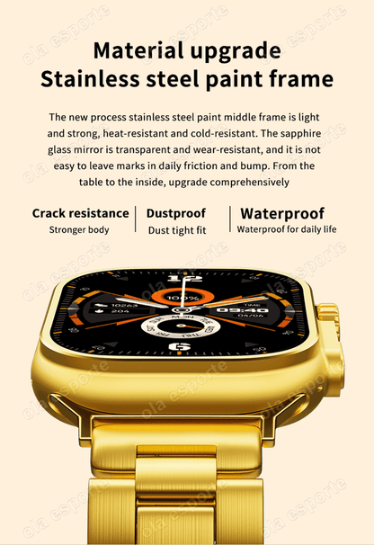 G9 Ultra Pro Series 8 | Smart Watch With 3 Extra Straps