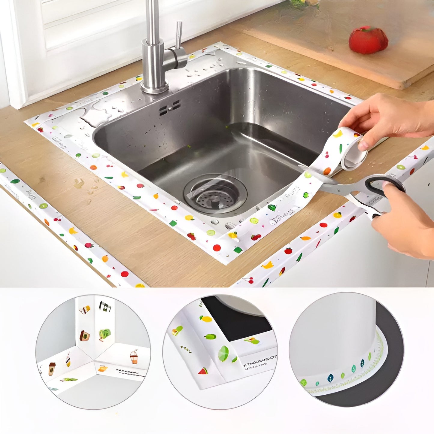 Filled Seam Tape For Bathroom & Kitchen ™