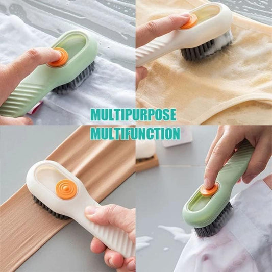 Multifunctional Soft-bristled Shoe Brush (random Color)