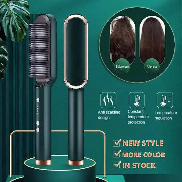 Electric Comb Hair Straightener | Women And Men™