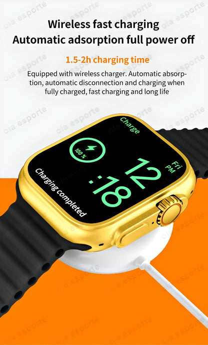 G9 Ultra Pro Series 8 | Smart Watch With 3 Extra Straps