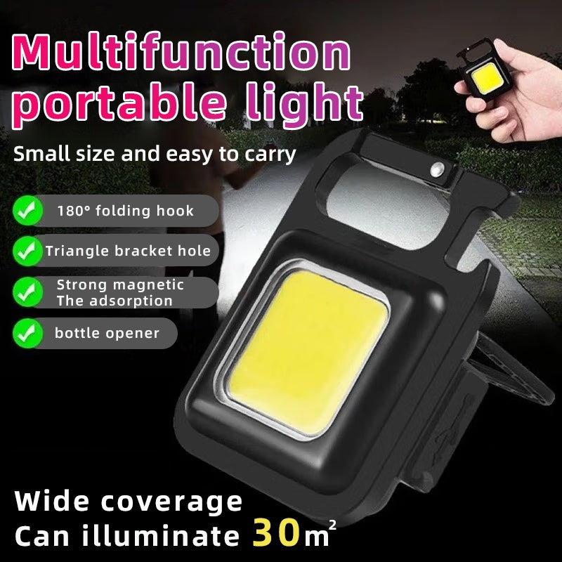 Multifunctional Mini USB Pocket | Flashlight LED Keychains