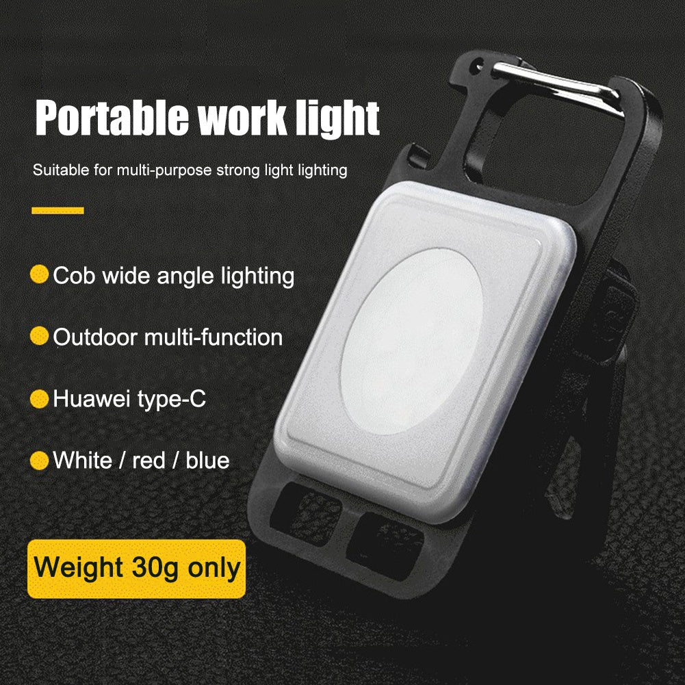 Multifunctional Mini USB Pocket | Flashlight LED Keychains