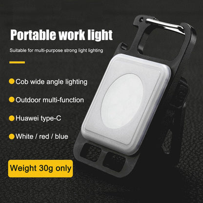 Multifunctional Mini USB Pocket | Flashlight LED Keychains