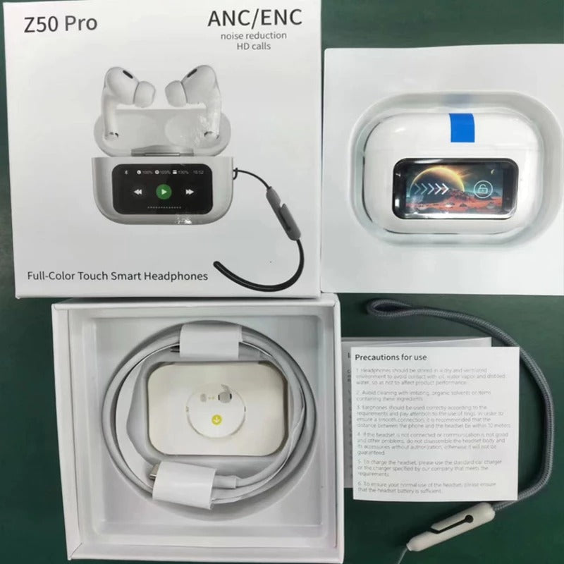 Airpods Pro Earbuds with Touchscreen Noise Reduction Mic Sports Waterproof Earbuds