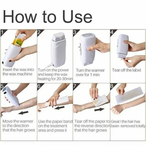 Roll On Wax 3 In 1 Deal Waxing Kit| Hair Removal At Home™